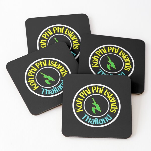 Item preview, Koh Phi Phi Don Island Map Design designed and sold by RektRepublic.