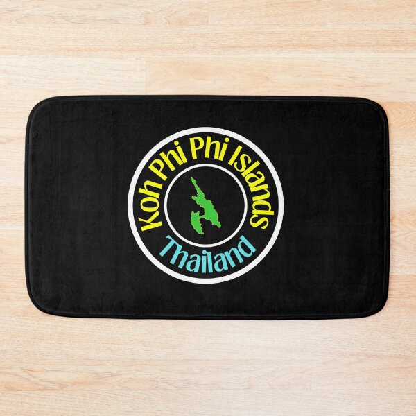 Item preview, Koh Phi Phi Don Island Map Design designed and sold by RektRepublic.