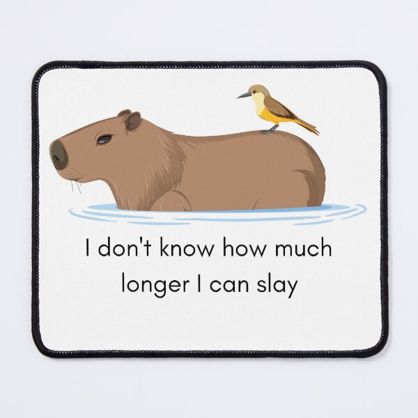 Item preview, Capybara slay designed and sold by addict2reading.