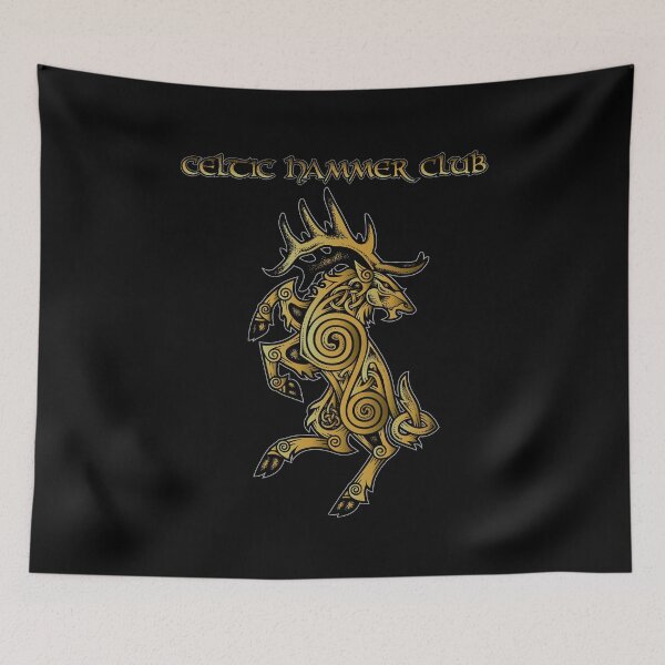 Item preview, Celtic Elk Rampant designed and sold by celthammerclub.