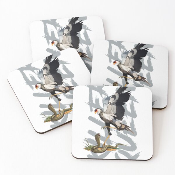 Item preview, Killer Queen Vs Naja - Secretarybird Vs Snake  designed and sold by CliffordLLabrad.