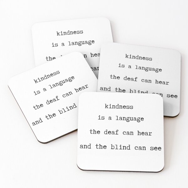 Item preview, Kindness typography art print designed and sold by dcrc.
