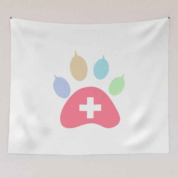Item preview, Dog Paw Medical Alert designed and sold by stickerbundle.