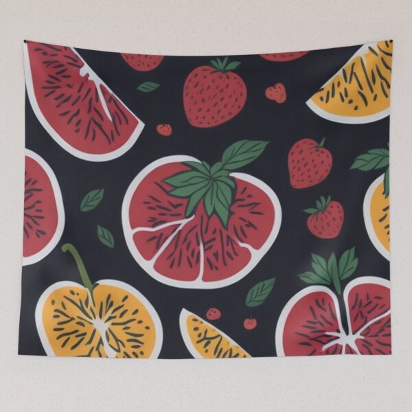 Item preview, Fruit halves patterns designed and sold by Rosamose.
