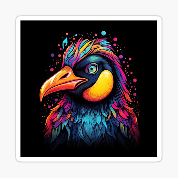 Item preview, A colourful and vibrant Penguin designed and sold by InfigoArt.