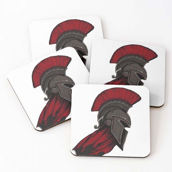 Item preview, Spartan Helmet red designed and sold by rpotter89.
