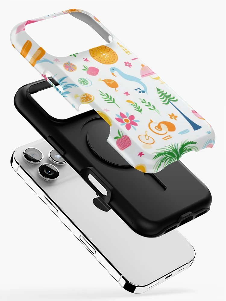 Thumbnail 2 of 4, iPhone Case, Positive summer things pattern designed and sold by SmileshareShop.