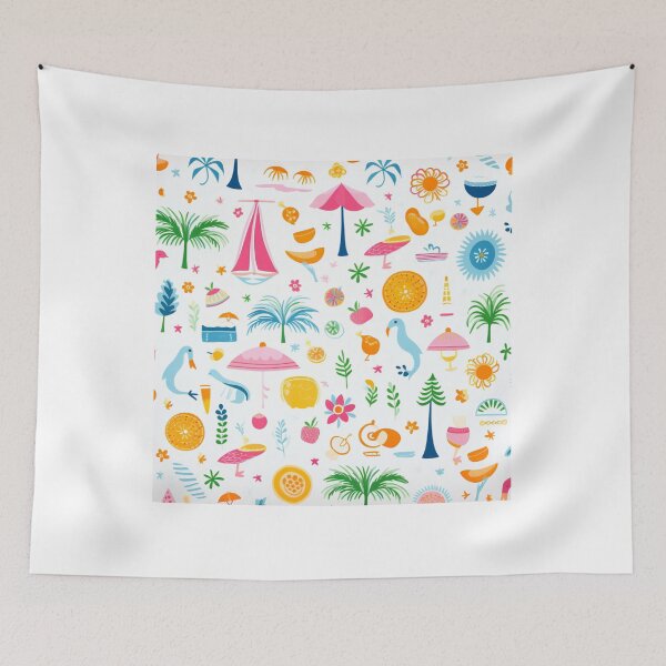 Item preview, Positive summer things pattern designed and sold by SmileshareShop.