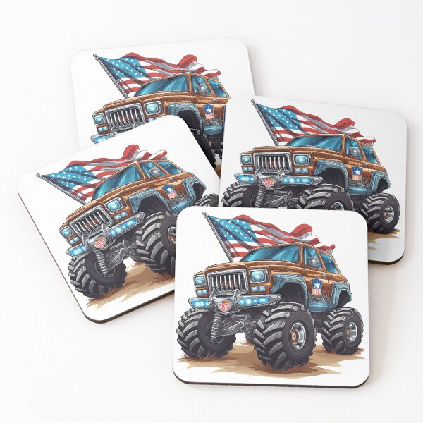 Item preview, monster truck # 28 designed and sold by MYpngShop.