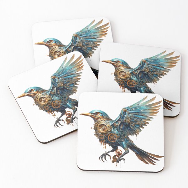 Item preview, Steampunk Bird made of Clockwork Gears designed and sold by SchorlCraft.