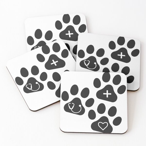 Item preview, Dog Paw Medical Alert designed and sold by stickerbundle.