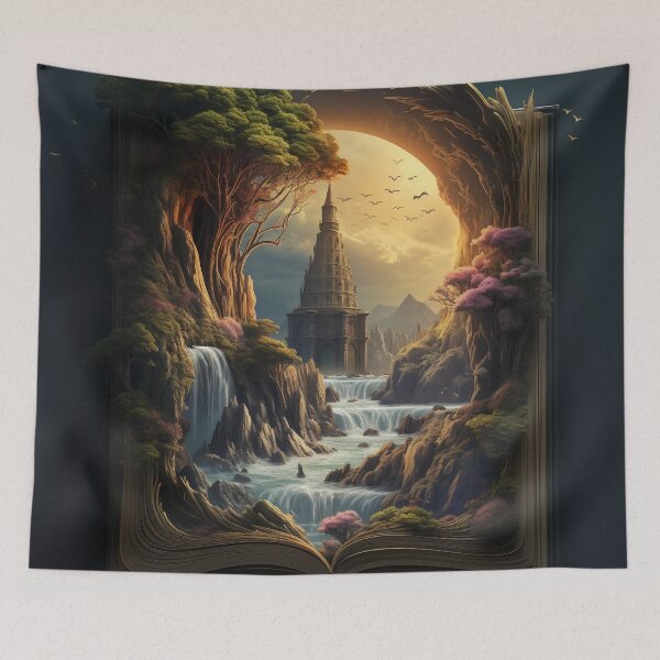 Item preview, The Tome of Wonderland: A Digital Canvas of Fantastical Realms designed and sold by oanaunciuleanu.