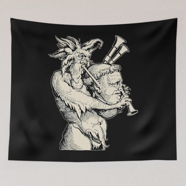 Item preview, Devil with the bagpipes 	 	 designed and sold by hkqeegao95.