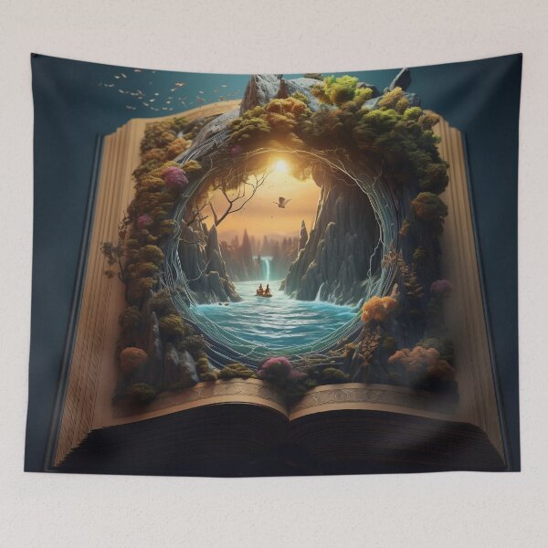 Item preview, The Tome of Wonderland: A Digital Canvas of Fantastical Realms designed and sold by oanaunciuleanu.