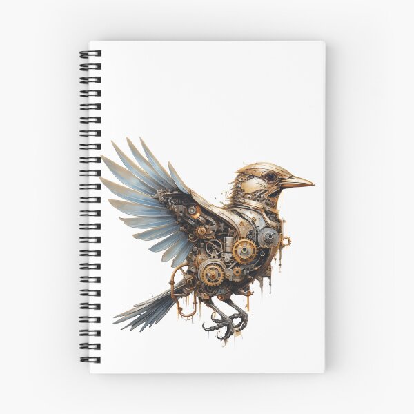Item preview, Steampunk Bird made of Clockwork Gears designed and sold by SchorlCraft.