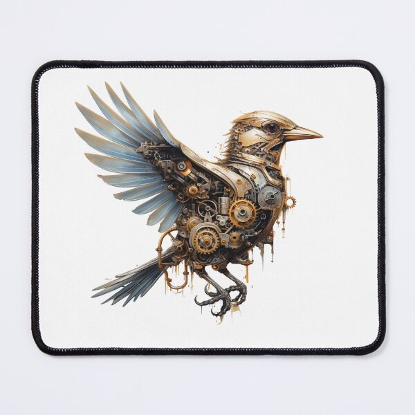 Item preview, Steampunk Bird made of Clockwork Gears designed and sold by SchorlCraft.