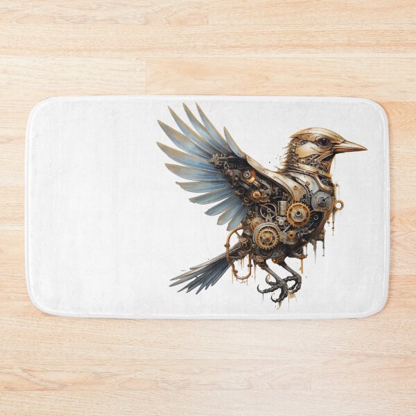 Item preview, Steampunk Bird made of Clockwork Gears designed and sold by SchorlCraft.