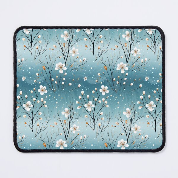 Item preview, Wintry Clarity: Monet & Mondrian style Frosty Pattern - N 9 designed and sold by Moisky Patterns.