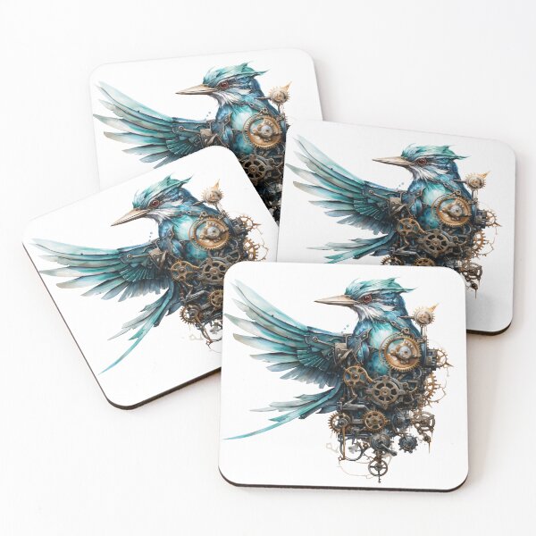 Item preview, Steampunk Bird made of Clockwork Gears designed and sold by SchorlCraft.