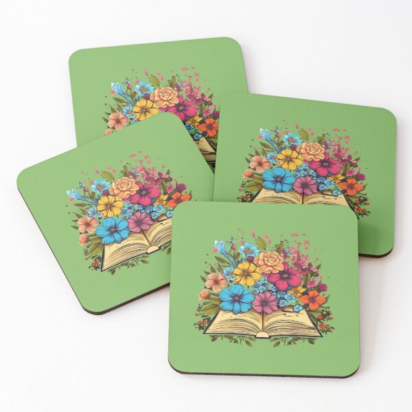 Item preview, Book with Wild Flowers Book Aesthetic designed and sold by Mattilyndils.