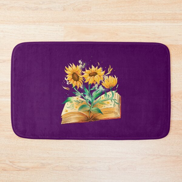 Item preview, Flowers growing from a book Open Book with Sun flowers Active  designed and sold by Mattilyndils.