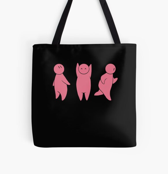 Little-Creature times three All Over Print Tote Bag