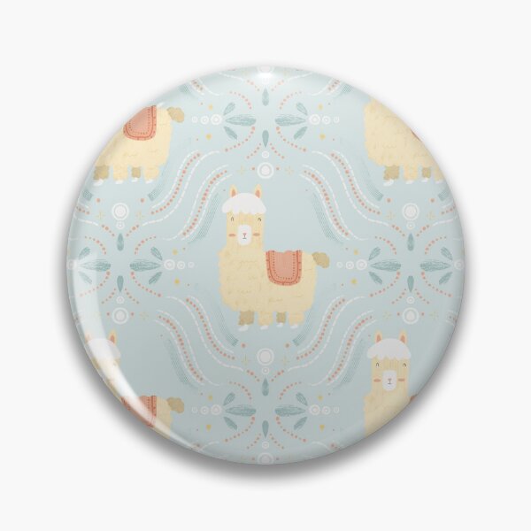 Item preview, Whimsical Alpaca Adventures - Light Blue designed and sold by Gabba Delgado.