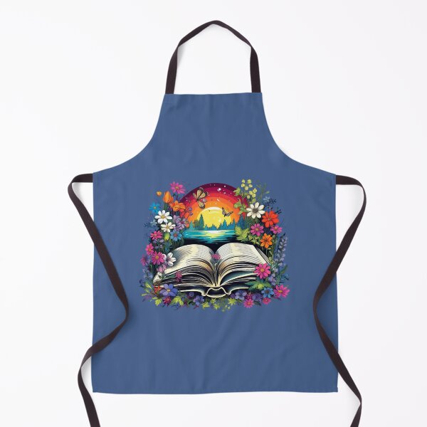 Item preview, Open Book with Wild Flowers designed and sold by Mattilyndils.