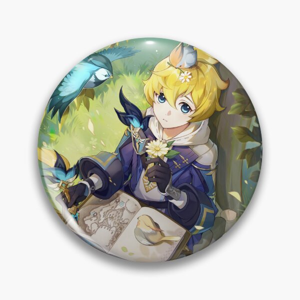 Item preview, Genshin Impact - Mika Official Birthday Artwork 2023 designed and sold by Krimsy.