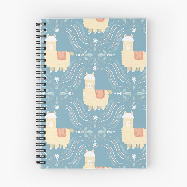 Item preview,  Whimsical Alpaca Adventures - Blue designed and sold by Gabba Delgado.