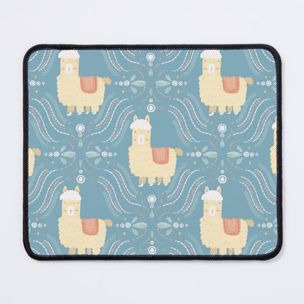 Item preview, Whimsical Alpaca Adventures - Blue designed and sold by Gabba Delgado.