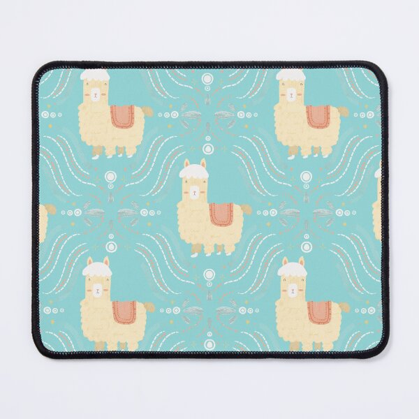 Item preview, Whimsical Alpaca Adventures - Turquoise designed and sold by Gabba Delgado.