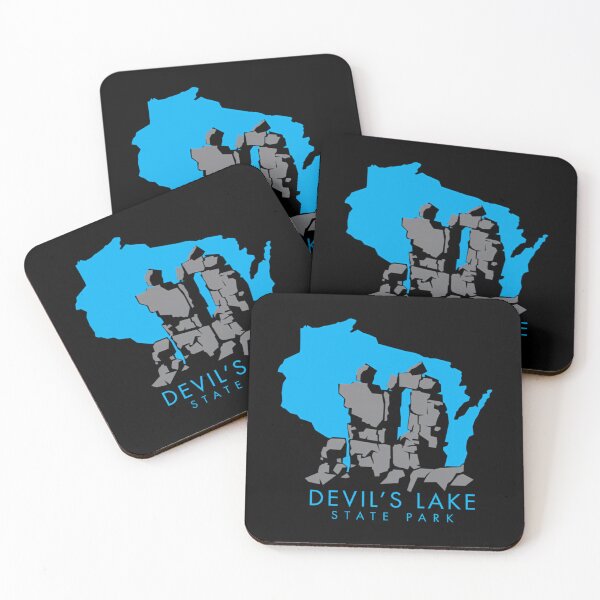 Item preview, Devil's Lake State Park Baraboo County Wisconsin State Background 	 	 designed and sold by hkqeegao95.