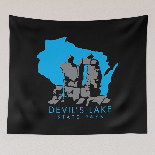 Item preview, Devil's Lake State Park Baraboo County Wisconsin State Background 	 	 designed and sold by hkqeegao95.