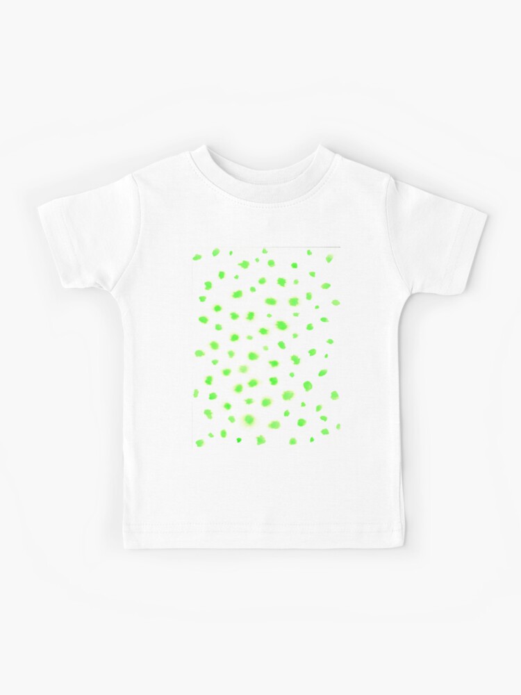 Lime Green Spot Top Age 5