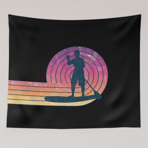Item preview, Vintage and Retro Look SUP Paddle Board designed and sold by MarkusShirts.