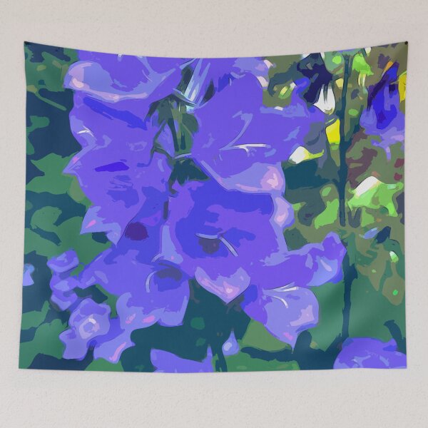 Item preview, Vibrant Violet Blooms: Floral Artistry designed and sold by GAP90.
