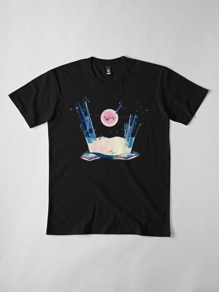 Alternative Ansicht von Moon Wash Premium T-Shirt