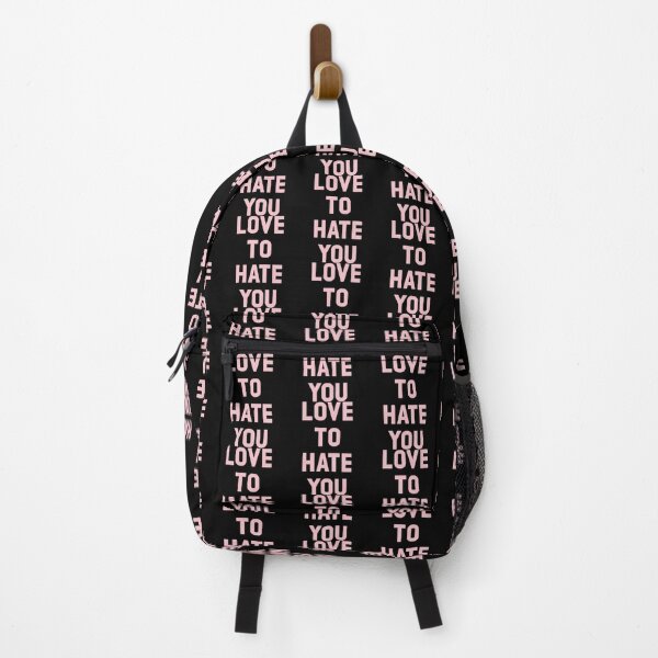 Item preview, Love to Hate You, pink designed and sold by LanitaKeen.