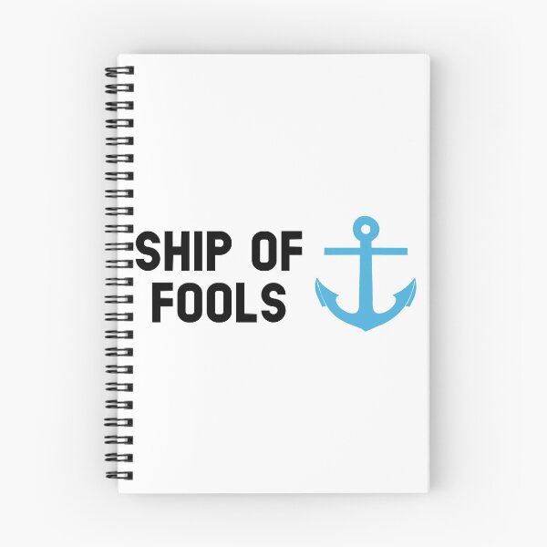Item preview, Ship of Fools, black blue designed and sold by LanitaKeen.