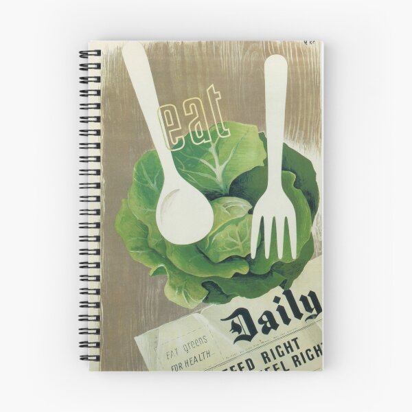 Item preview, Eat Your Greens Health Vintage Poster designed and sold by Sasha Art Gallery.