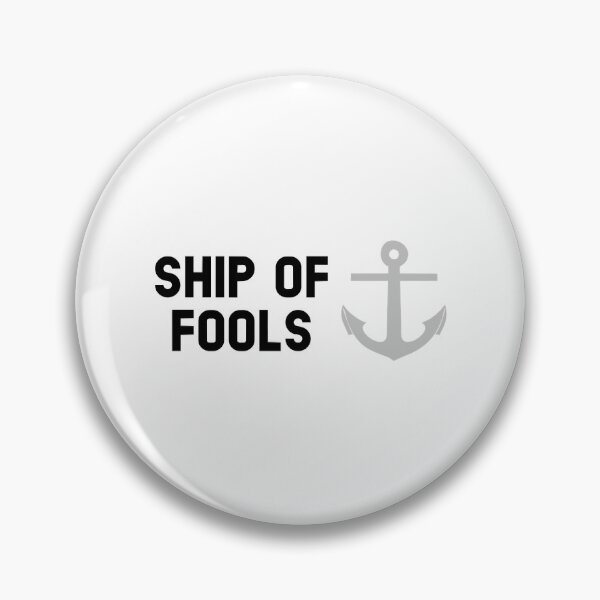 Item preview, Ship of Fools, black silver designed and sold by LanitaKeen.