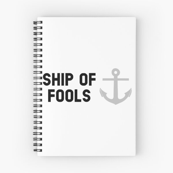Item preview, Ship of Fools, black silver designed and sold by LanitaKeen.