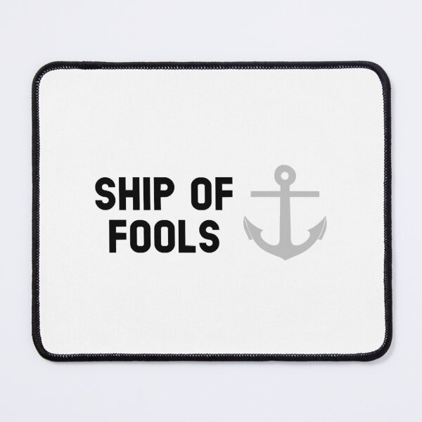 Item preview, Ship of Fools, black silver designed and sold by LanitaKeen.