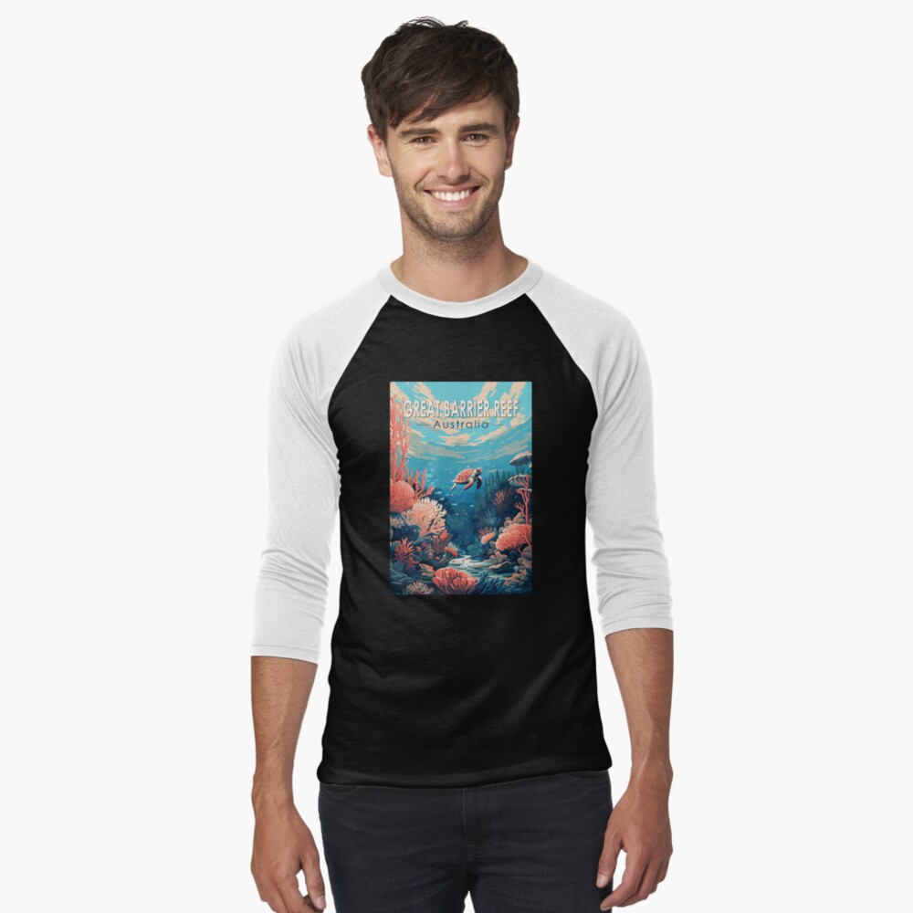 Item preview, Baseball ¾ Sleeve T-Shirt designed and sold by KrisSidDesigns.
