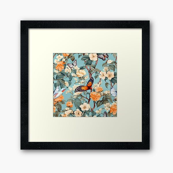 Vista previa del artículo con la obra «mariposa con flor estilo transparente 10», diseñado y vendido por Zwzc.