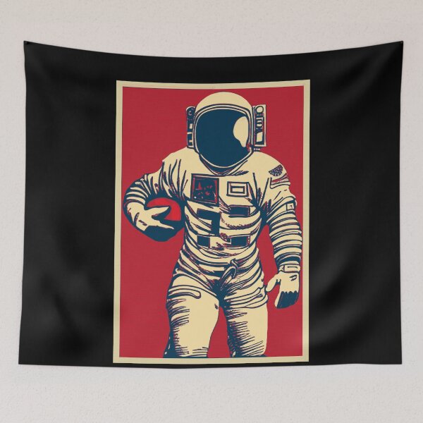 Item preview, Astronaut Football Player designed and sold by TrueArtsStore.