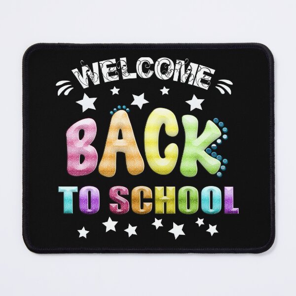 Item preview, WELCOME BACK TO SCHOOL designed and sold by Fateh-Kro ⭐⭐⭐⭐⭐.