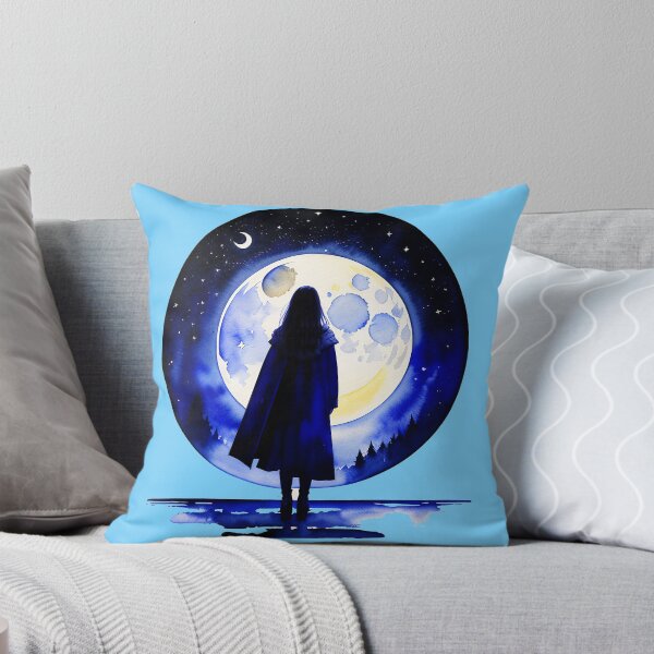 Item preview, Girl standing in the moonlight designed and sold by Goodyzaa.