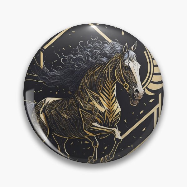 Item preview, Golden Horse designed and sold by ThanaDesign.